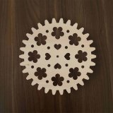 Zahnrad Blumen 10cm