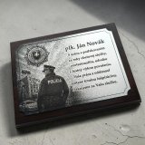 Plakette Rechteck - Polizei