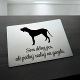 Schild Vorsicht Hund Magyar Vizsla