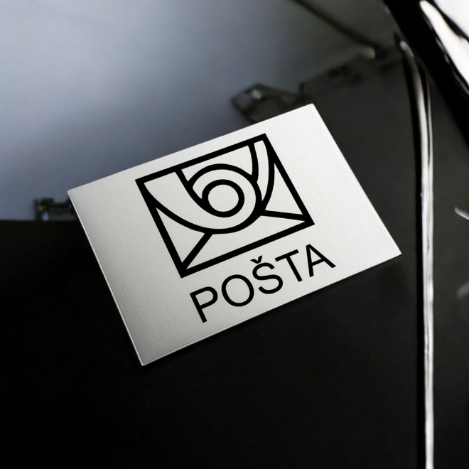 Schild Post