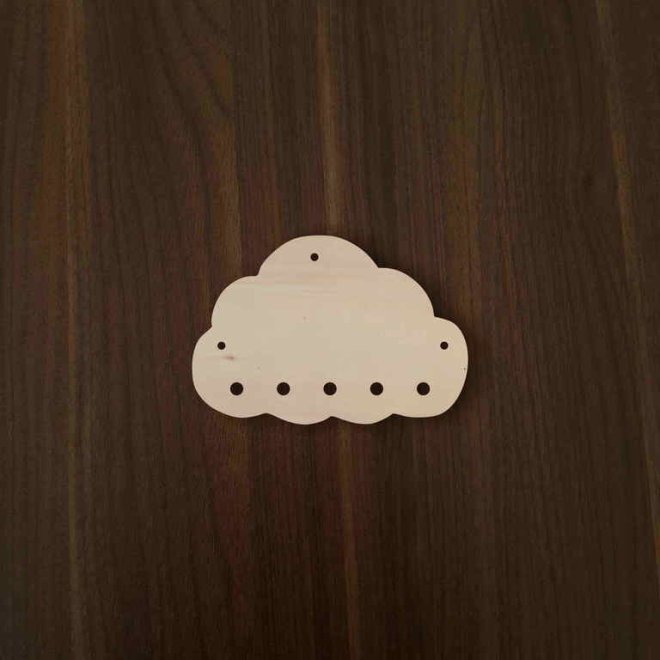Mini-Wolke mit Löchern