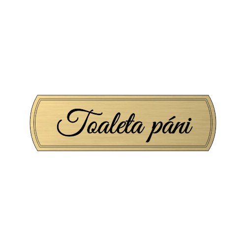 Schild Toilette Herren