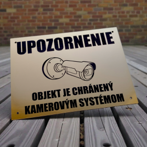 Schild Hinweis Kamerasystem