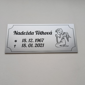 Grabschild Engel 3