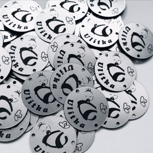 Etiketten rund