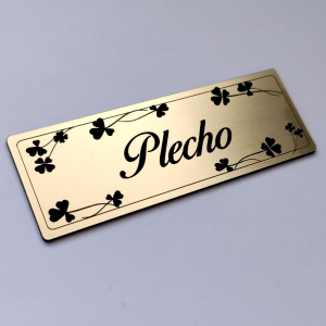 Türschild Lucky