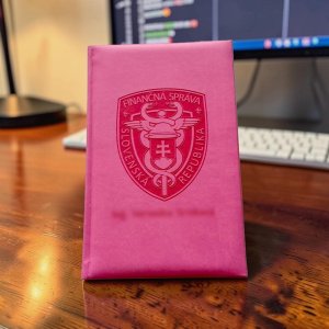 Personalisiertes Notizbuch rosa