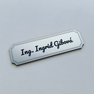 Türschild Basic Elegant