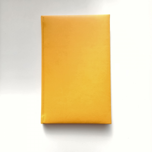 Personalisiertes Notizbuch ocker