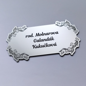 Türschild Ornament