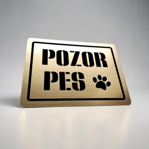 Schild Vorsicht Hund