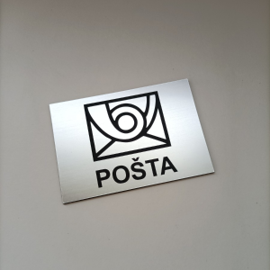 Schild Post